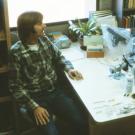 Don Mykles at Bodega Marine Laboratory in the 1970s.